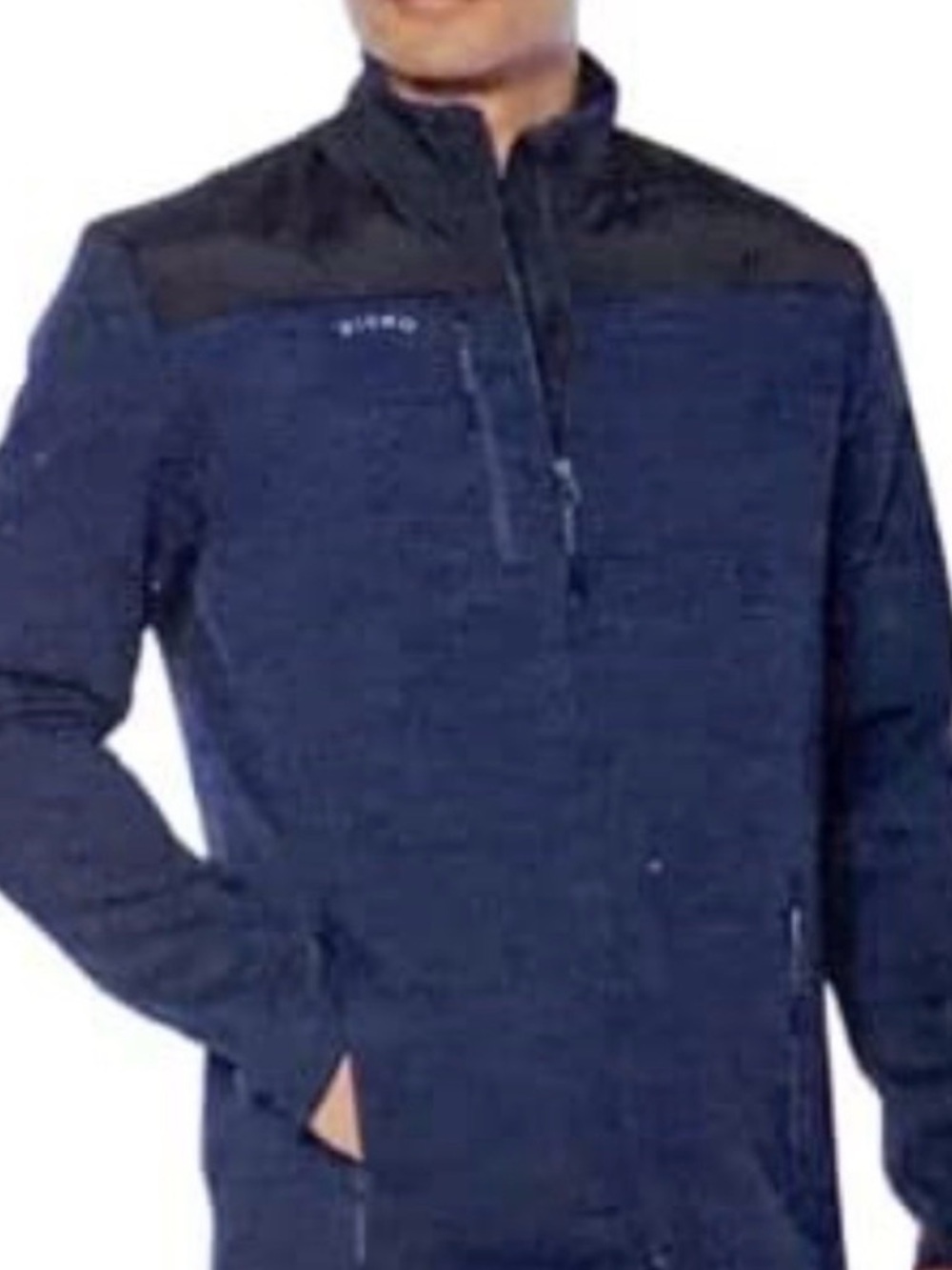 Navy and Black Orvis Full-Zip Jacket